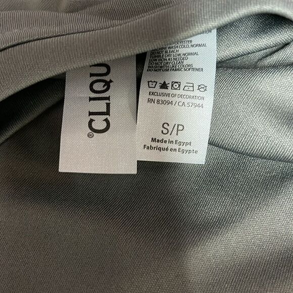 Clique Spin Eco Performance Jersey Short Sleeve - Men’s Small, Grey - Picture 4 of 5